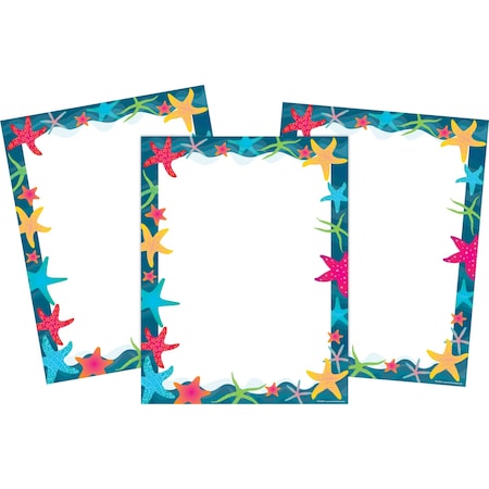 Barker Creek Kai Ola Starfish Computer Paper, 150 sheets/Package 4314